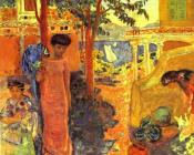 皮耶勃纳尔 - Woman with a Parrot